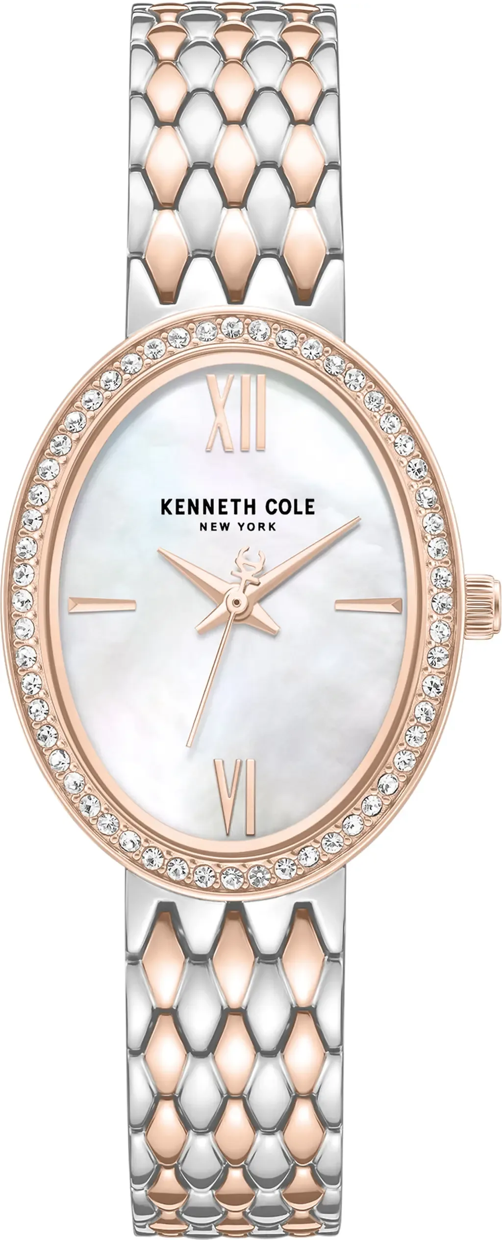 Classic Crystal Bracelet Watch, 38mm