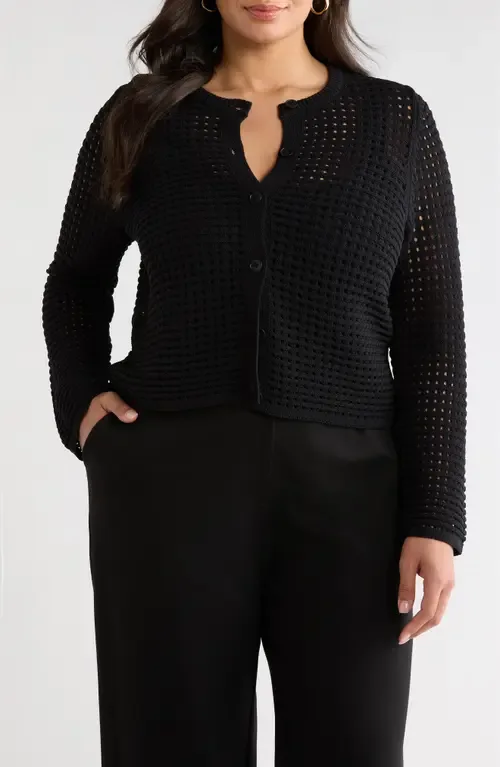 Open Stitch Cardigan by Nordstrom