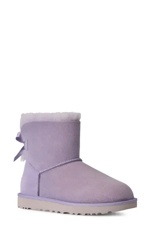 Mini Bailey Bow II Genuine Shearling Bootie by UGG(r)