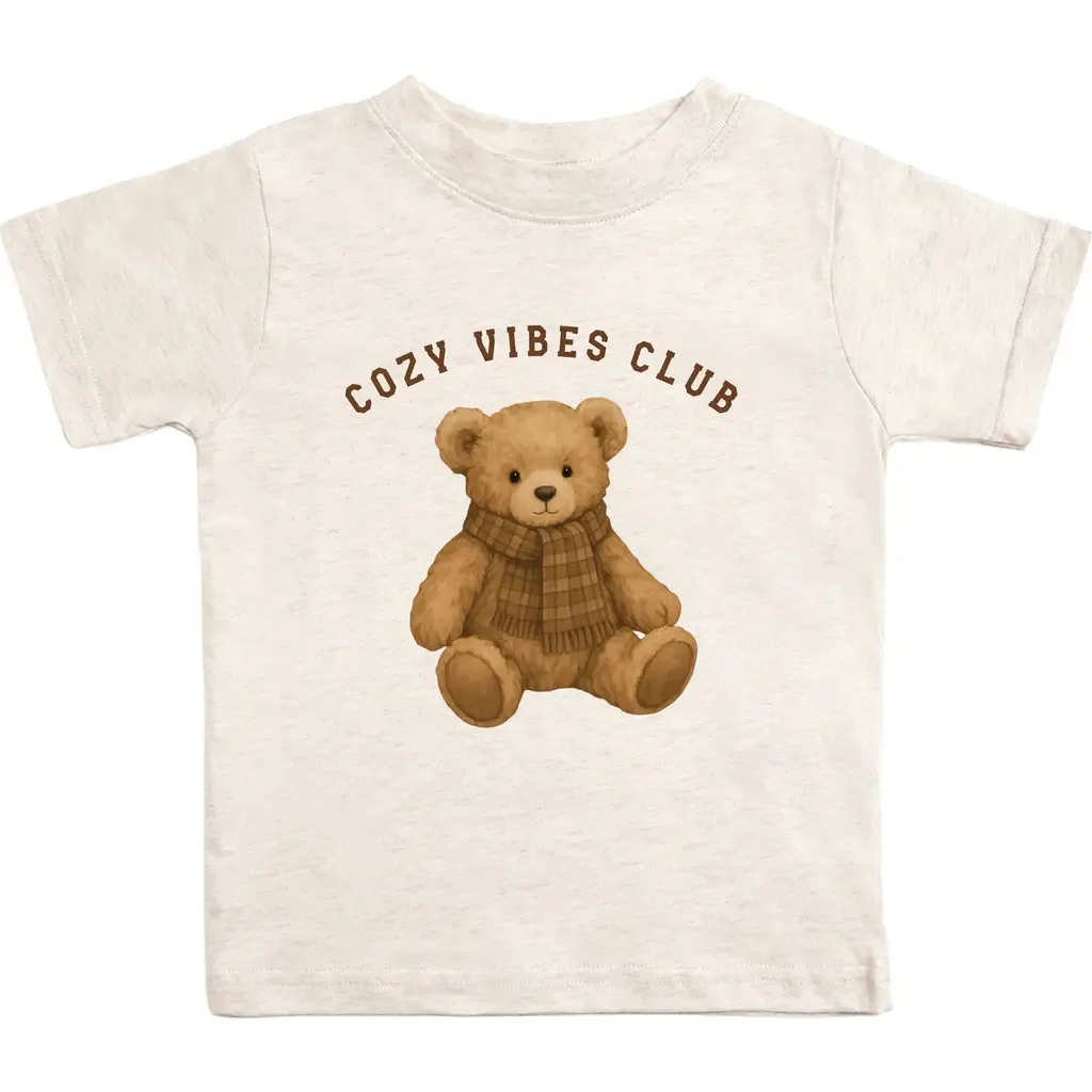 Cozy Teddy Short Sleeve T-Shirt by Sweet Wink