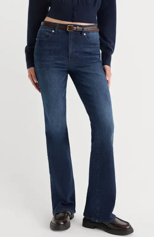Good Classic High Waist Bootcut Jeans by Good American