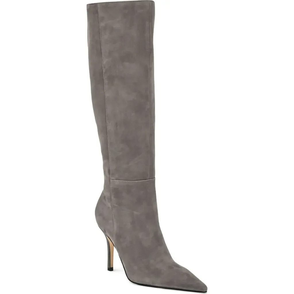 Gerty Pointed Toe Knee High Boot by Nine West