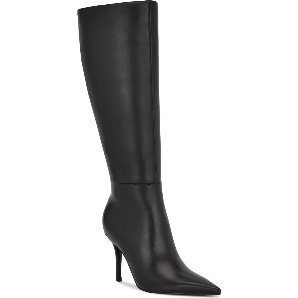 Gerty Pointed Toe Knee High Boot