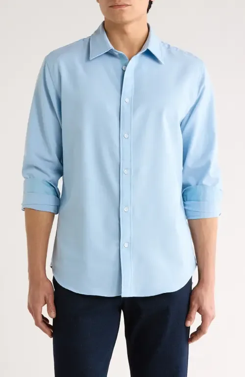 Tomlin Cotton Dobby Button-Up Shirt by rag & bone