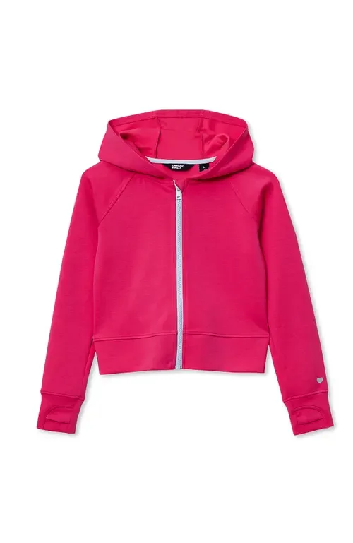 Active Zip Up Hoodie by Lands' End
