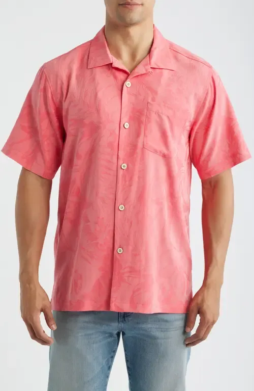 Coastal Ease Botanic Loom IslandZone® Camp Shirt by Tommy Bahama