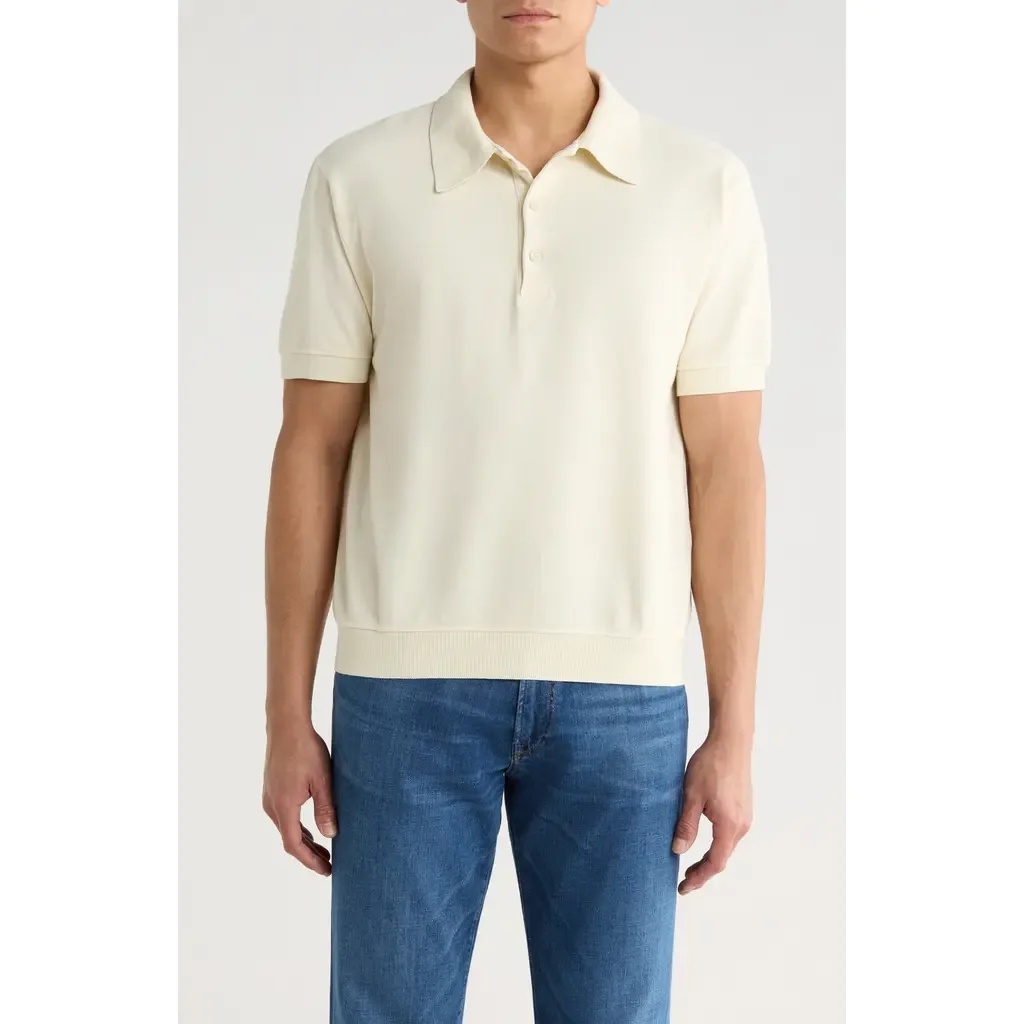 Banded Cotton Piqué Polo by Citizens of Humanity