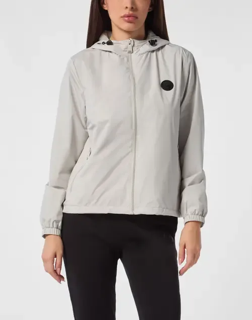 Hooded Lightweight Running Jacket by PLEIN SPORT