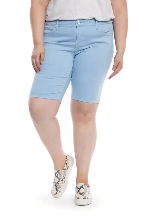 Denim Bermuda Shorts