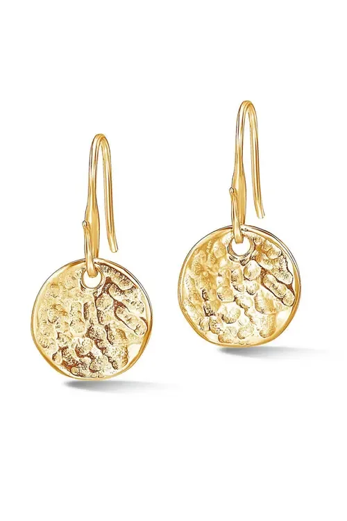 13mm Disc Nomad Earrings by Dower & Hall