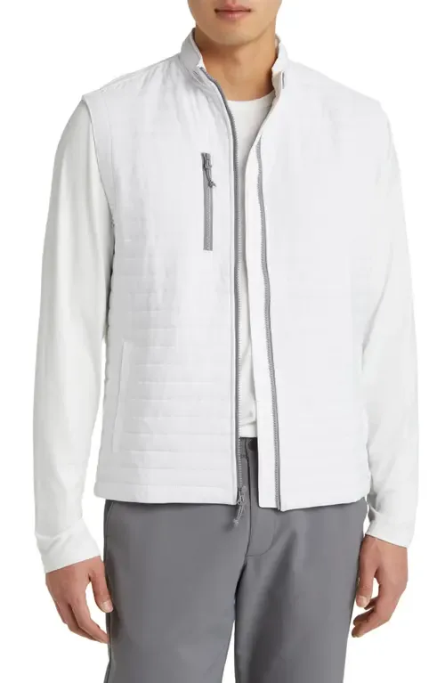 Crosswind Quilted Performance Vest by johnnie-O