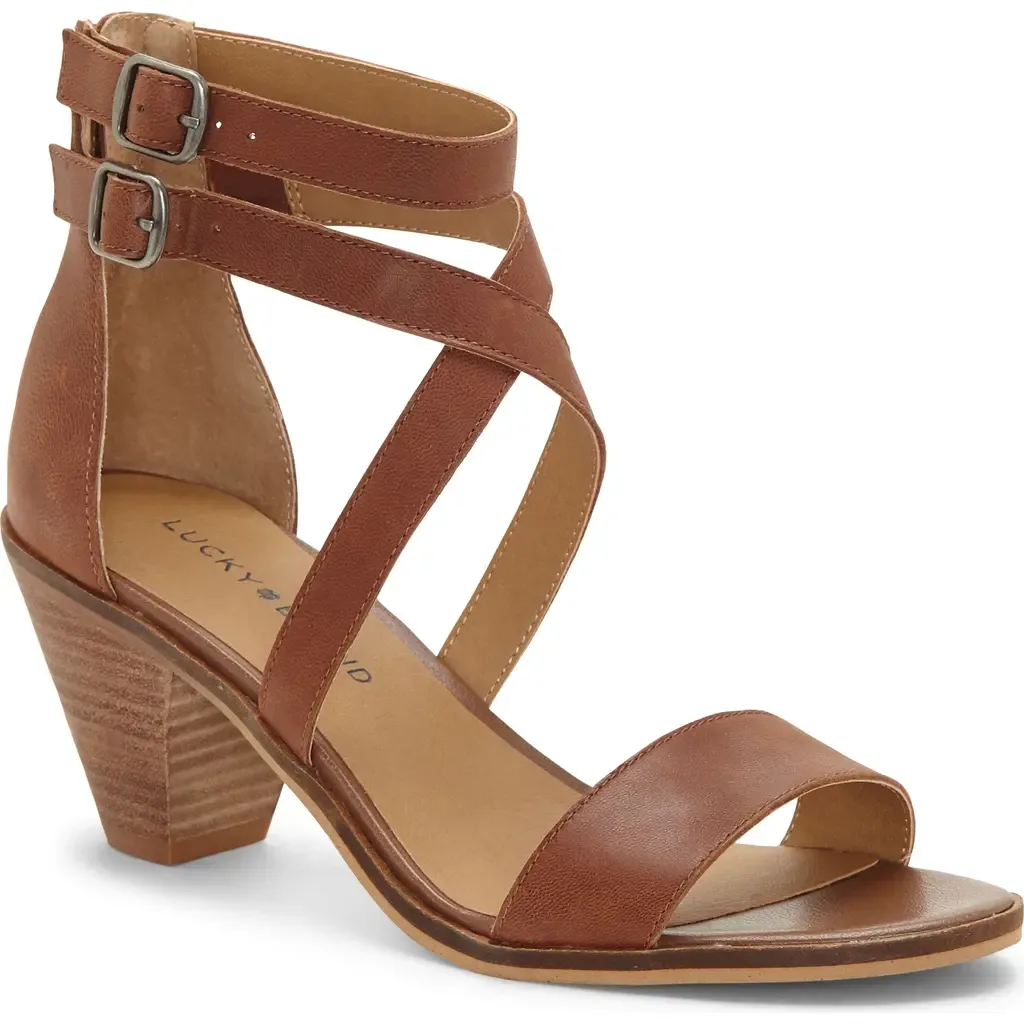 Ressia Double Ankle Strap Sandal by Lucky Brand