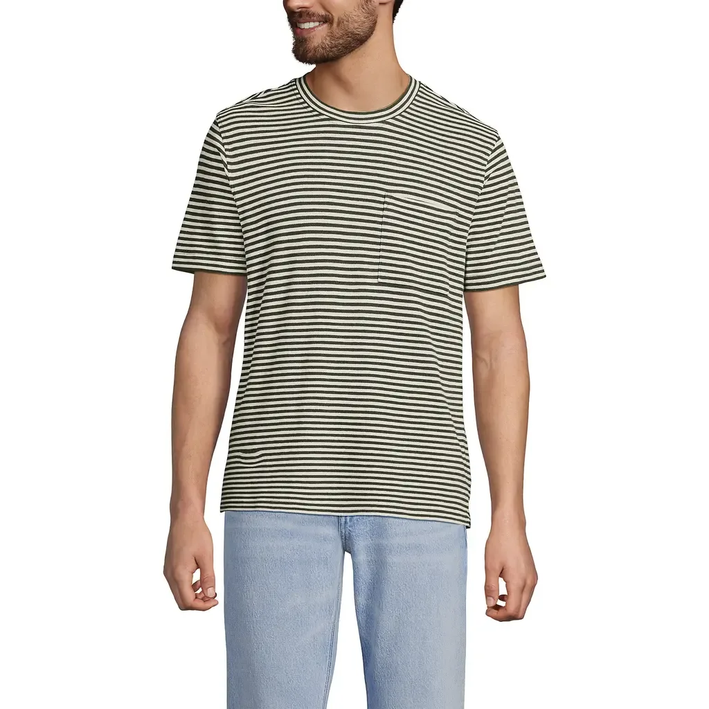 Short Sleeve Cotton Linen Tee