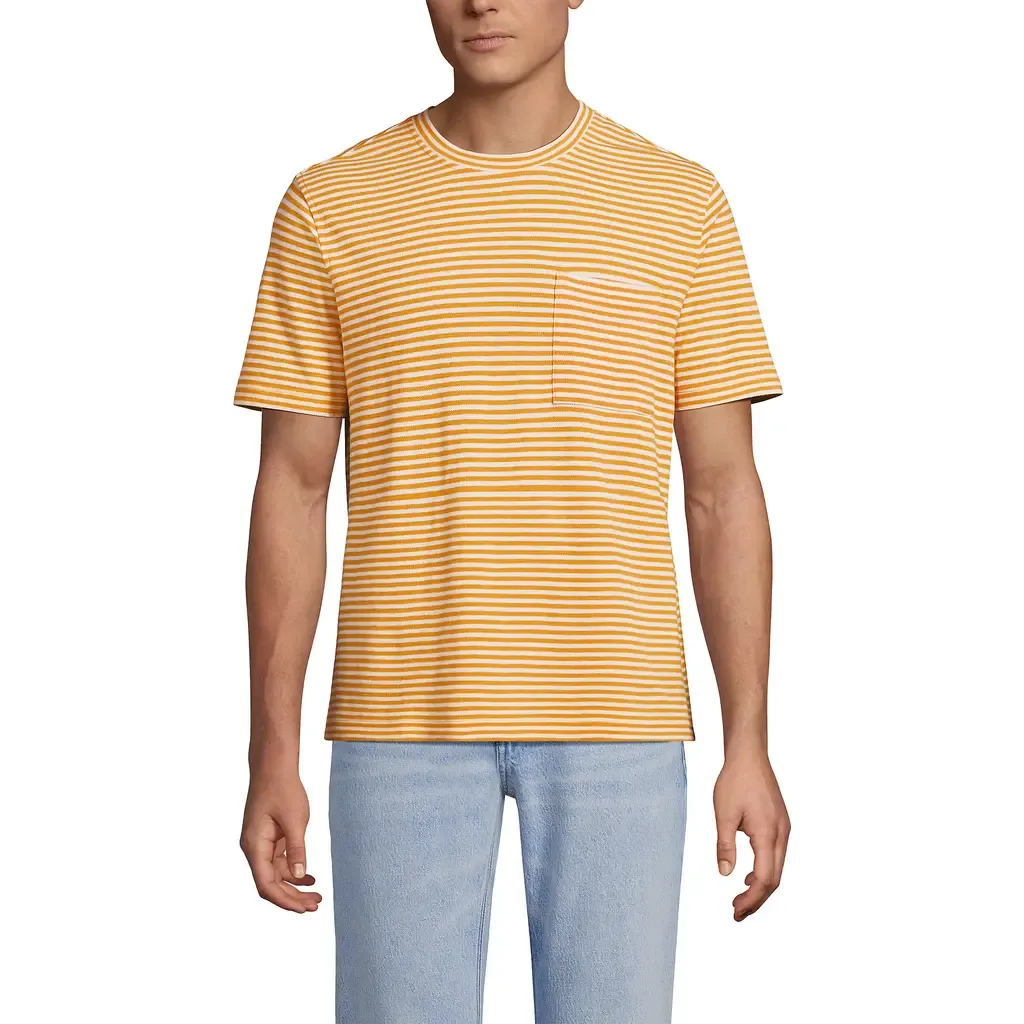 Short Sleeve Cotton Linen Tee