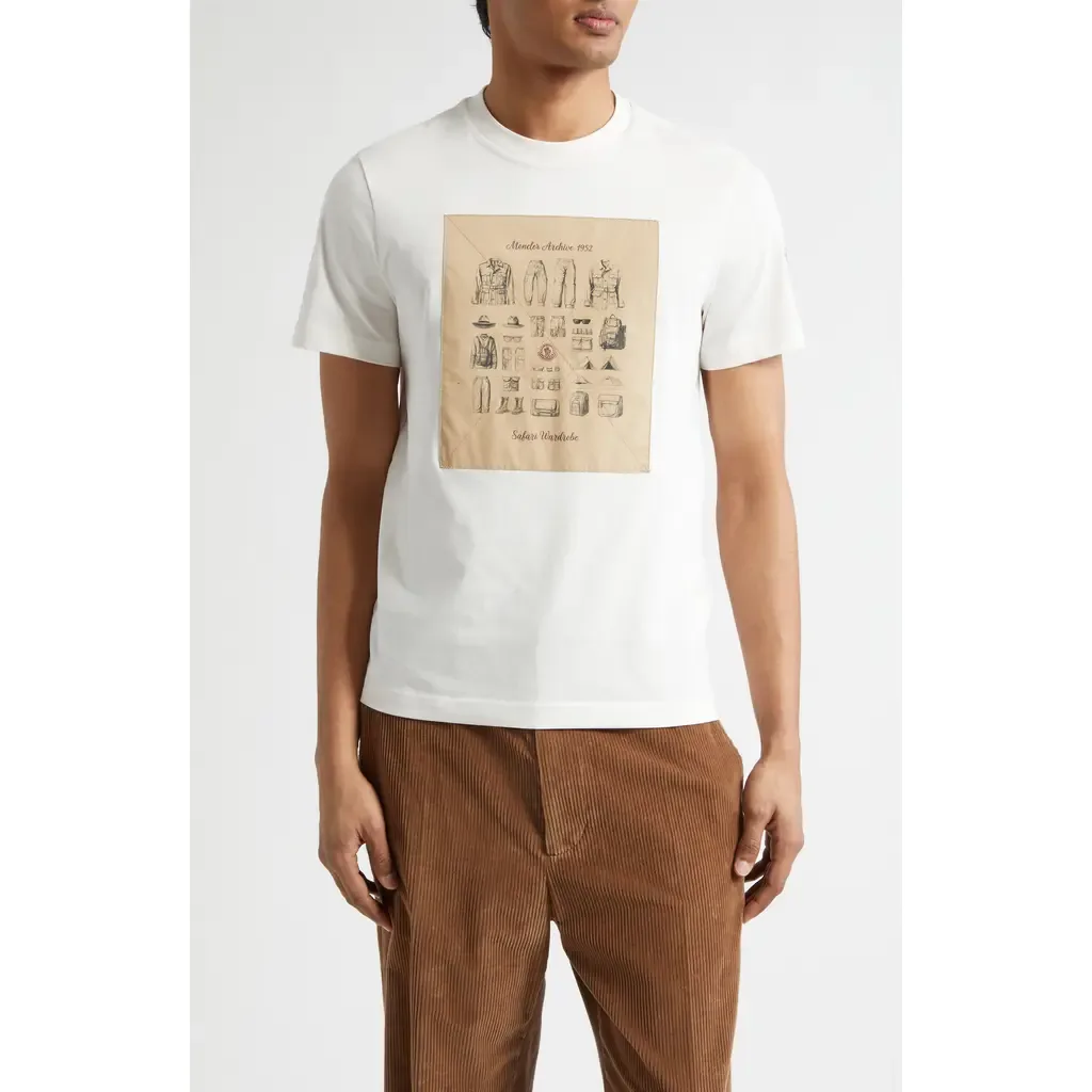 Safari Graphic T-Shirt by Moncler