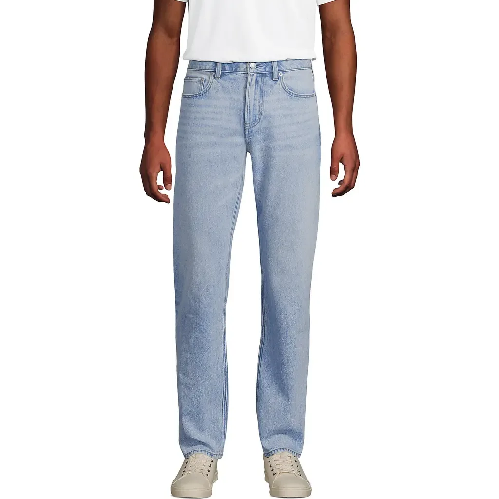 Stretch Comfort Waist Classic Fit Jean by Lands' End