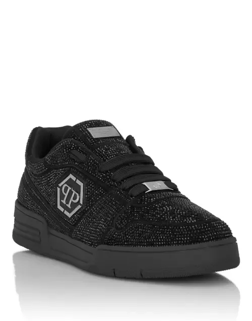 Low-Top Sneakers P-Force 78 Strass by PHILIPP PLEIN