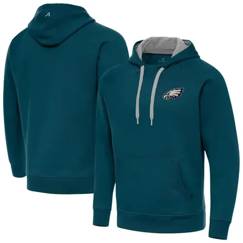 Antigua Philadelphia Eagles Victory Pullover Hoodie by ANTIGUA