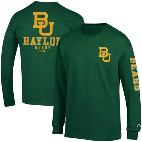 Champion Baylor Bears Team Stack Long Sleeve T-Shirt by Champion