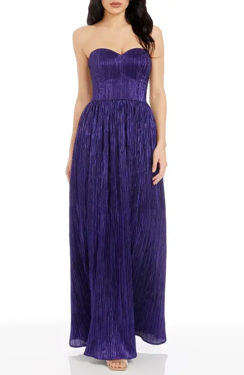 Audrina Strapless Gown by Dress the Population
