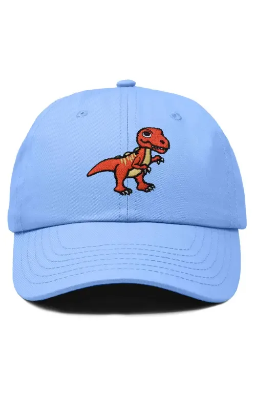 T-Rex Embroidered Casual Cap by Dalix