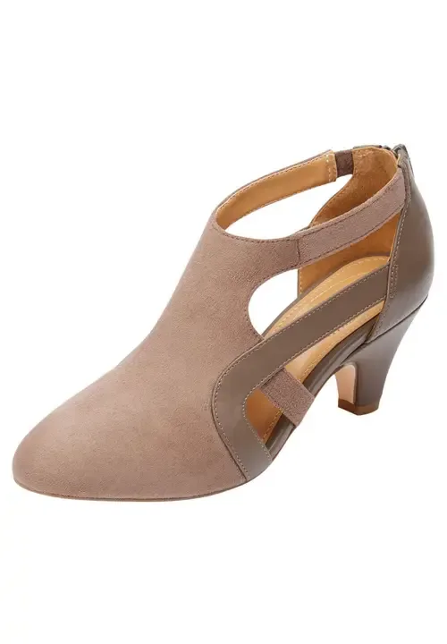 The Sage Suede Like Shootie Pump