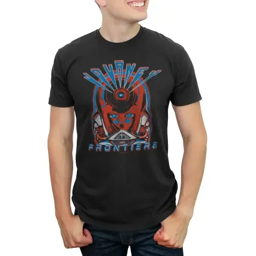 Retro Frontiers Symbol Short Sleeve Graphic T-Shirt by JOURNEY