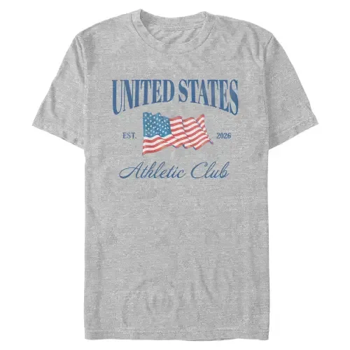 United States Athletic Club Est 2026 Short Sleeve Graphic T-Shirt