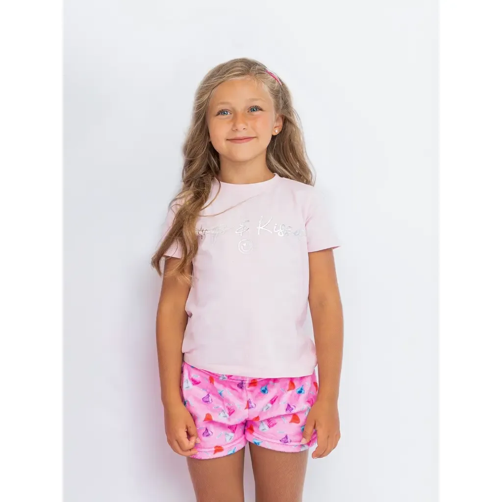 Foil Print Short Sleeve T-Shirt by Preppy Goose