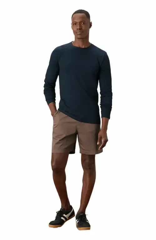 Luxe Stretch Jersey Slim Long Sleeve Tee by Pact