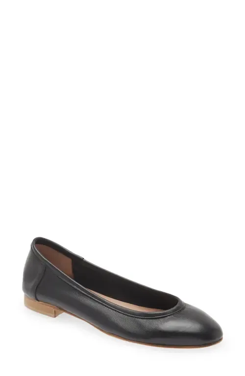 Bambolina Ballet Flat in Leather