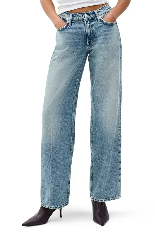 Cam Low Rise Relaxed Straight Jeans by rag & bone