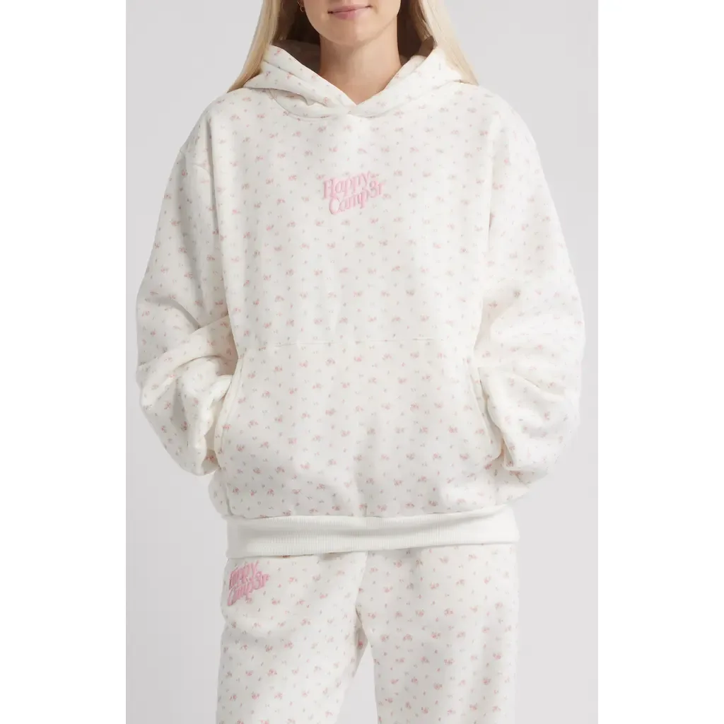 Garden Confetti Core Graphic Hoodie by HAPPY CAMP3R