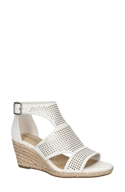 Tova Espadrille Platform Wedge Sandal by EASY STREET