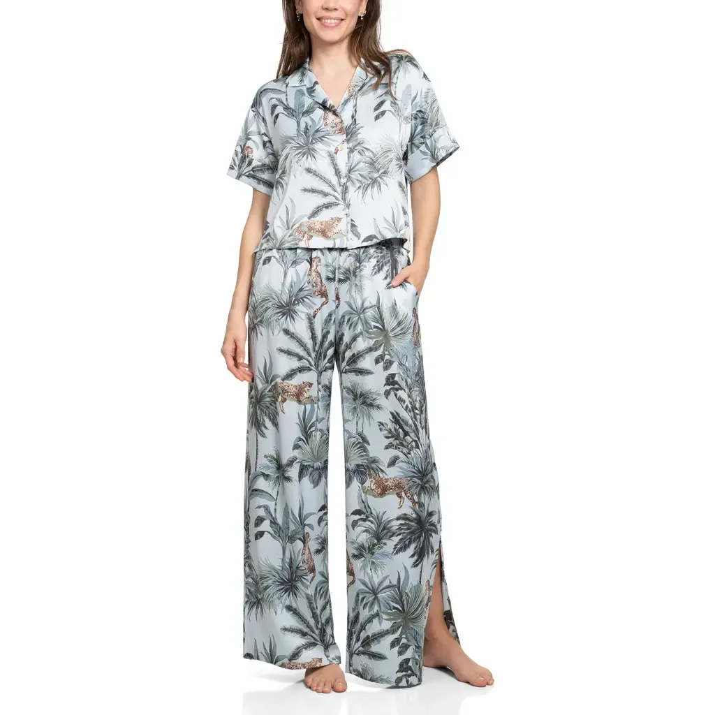 One Way Satin Pajamas by Midnight Bakery