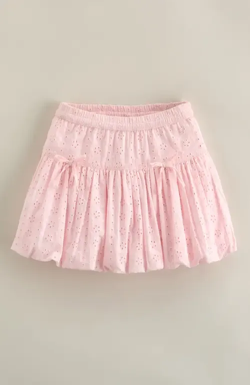 Bow Cotton Broderie Anglaise Bubble Skirt by Nordstrom