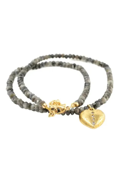 Shining Love, Night Sky Bronze Necklace by Collection 1304