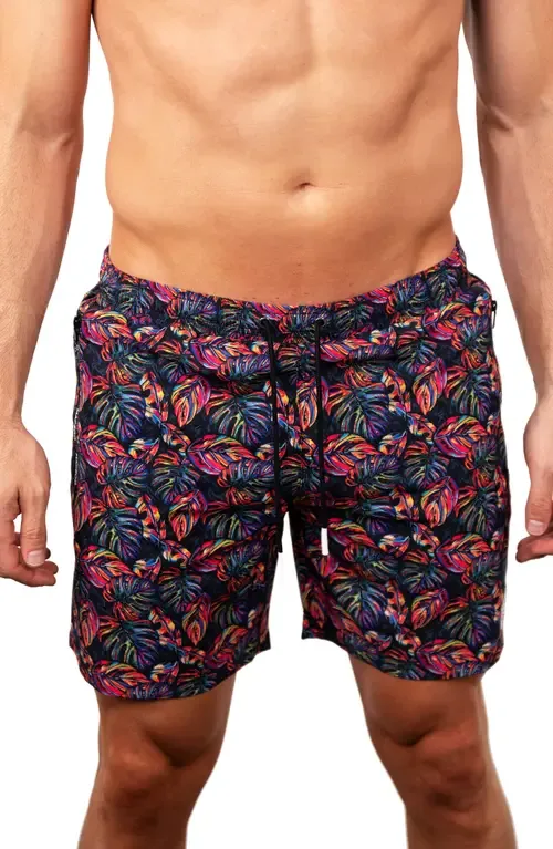 Lion Leaves Multi Swim Trunks by Maceoo