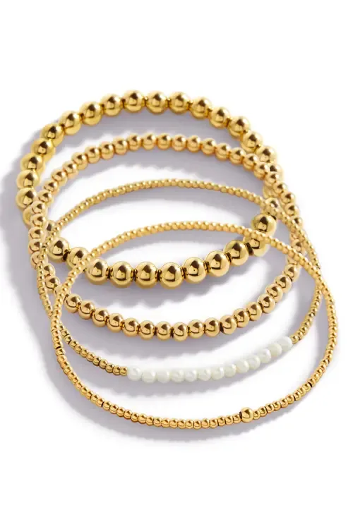 Everyday Pearl Bracelet Stacking Set by Mint & Lily