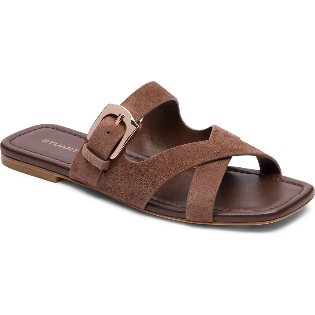 Sai Slide Sandal by Stuart Weitzman