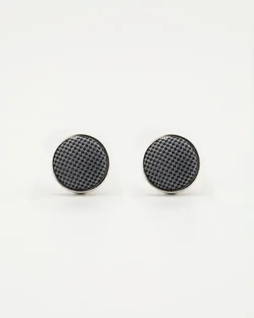 Twill Silk Cufflinks by Knottery & Co