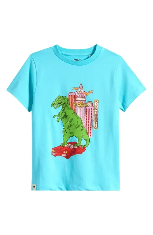 Dino Takeover Cotton Graphic T-Shirt by Boardies