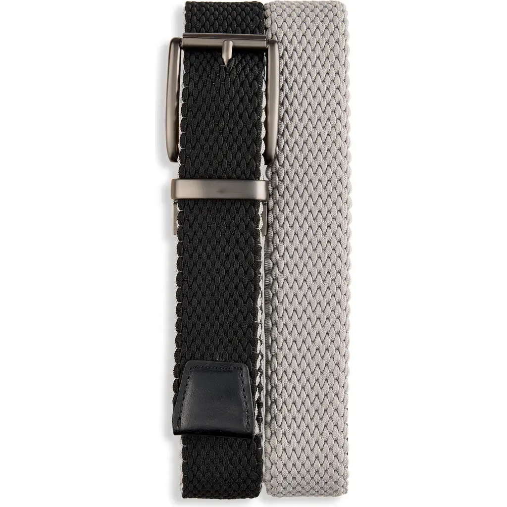 Reversible Stretch Belt by Oak Hill by DXL