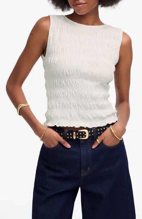 Smocked Tank Top by Madewell