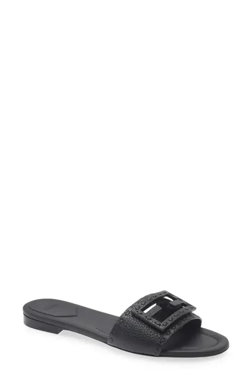 Signature Slide Sandal by Fendi