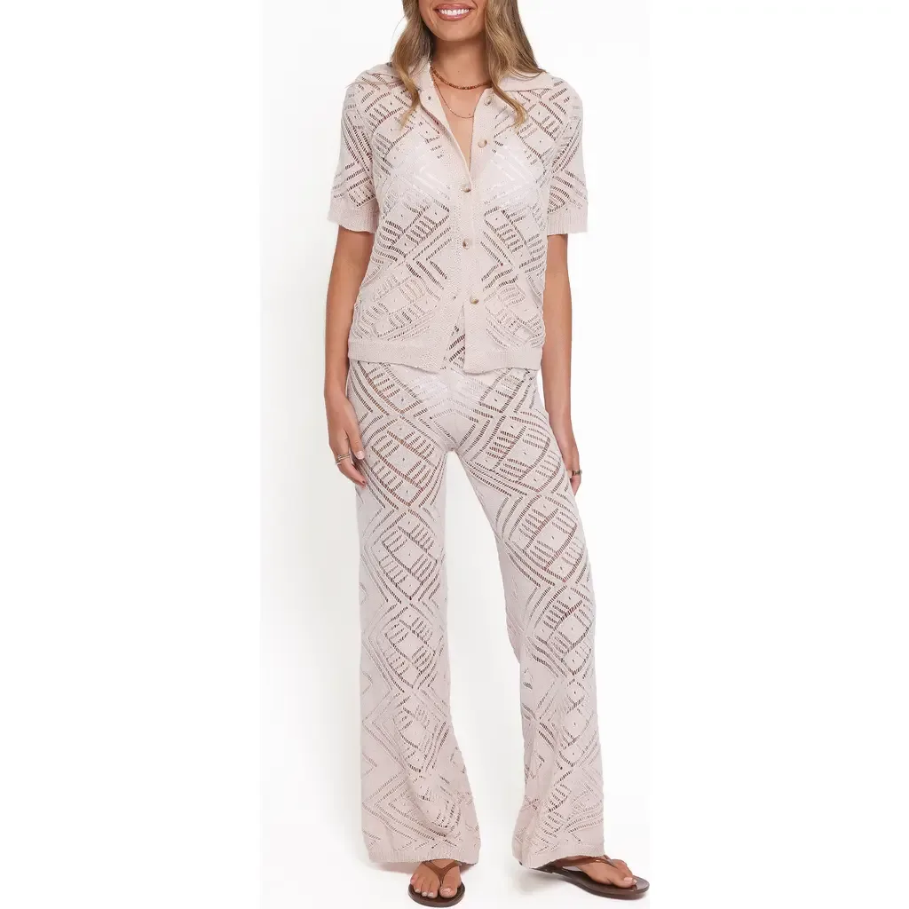 Briony Button-Up Shirt & Pants Set by Petal & Pup