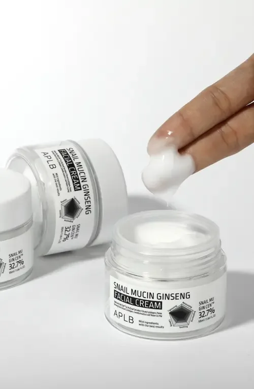 Snail Mucin Ginseng Facial Cream by APLB