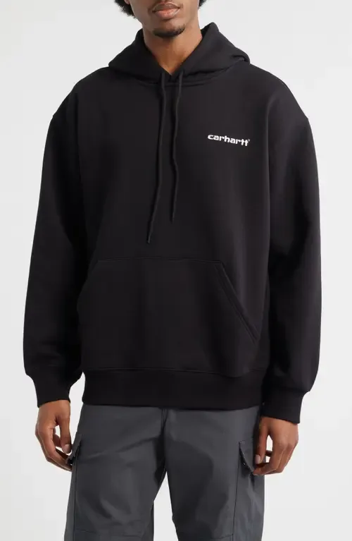 Logo Hooded Sweatshirt by Carhartt Work In Progress