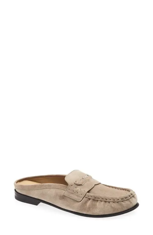 Scrunch Leather Mule by Fendi