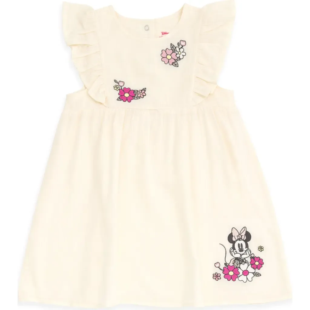 Sleeveless Dress in Ivory Minnie Mouse by Disney